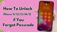 Unlock Any iPhone/If You Forgot Passcode/Without iTunes/Without PC