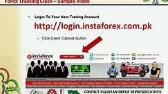 Forex Urdu Training Classes In Pakistan - Forex Urdu Training Video - How To Open A Live Trading Acc