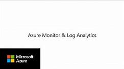 Use Azure Monitor to analyze logs and metrics for your Node web app