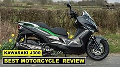 KAWASAKI J300 BEST MOTORCYCLE REVIEW Great Highly capable commuter scooter 2014 on