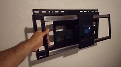 TV wall mount guide TV Installation with Mounting Dream full-motion mount MD2198