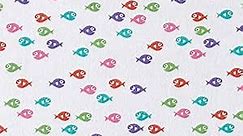 Michael Miller Tropical Flannels Guppies Fabric by The Yard