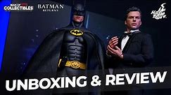 BEST BATMAN! Hot Toys BATMAN and BRUCE WAYNE from Batman Returns Unboxing and Review