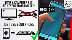 How To Use Android Device As Bluetooth Keyboard & Mouse (Free App)