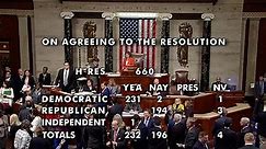 Impeachment resolution passes the House 232-196