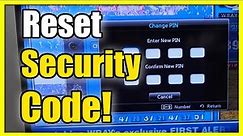 How to Reset Security PIN or CODE on Samsung Smart TV back to 0000 (Easy Method)
