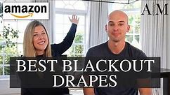 BEST LINEN BLACKOUT DRAPES on Amazon - Affordable Curtains that Look EXPENSIVE