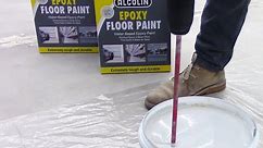 A step-by-step guide on how to apply Alcolin’s Epoxy Floor Paint