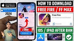 📥 How To Download Free Fire In iPhone | iPhone Me Free Fire Kaise Download Kare | Free Fire Ios