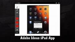 Adobe Ideas iPad App Tutorial