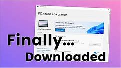 Download Windows 11 PC Health Check Tool | Windows 11 Compatibility Check