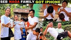 @MonuBikomiya. Gave an iPhone Seb Naga Family | Surprise Gift to Village Youtuber | Mom got Emotion