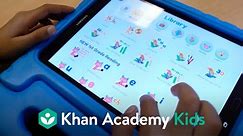 Using the Khan Academy Kids Library