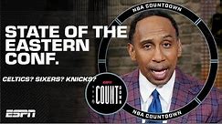 Celtics vs. Knicks?! Stephen A. is nearly JUMPING OUT OF HIS SEAT?! | NBA Countdown
