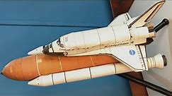 Space Shuttle Endeavour model out of Paper | DIY paper model