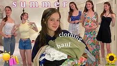 try on haul summer clothing ☀️