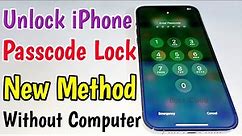 Unlock iPhone Forgot Passcode Without Computer | Unlock iPhone Without Passcode