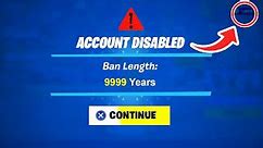 Fortnite is DELETING TONS of Accounts for THIS!