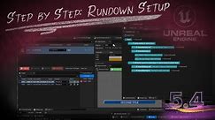 Getting Started Introduction to Unreal 5.4 Motion Design Rundown Playlists