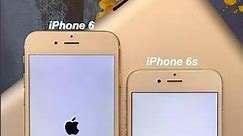 Test Fastest Restart - iPhone 6 vs 6s #iphone6s #iphone6 #shorts