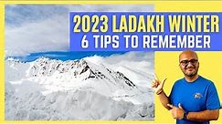 Leh Ladakh Winter Trip 2024 | Ladakh Trip in January, February, March | 6 Life-Saving Tips
