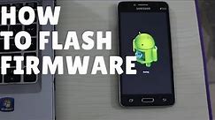 How to Install / Firmware Android Software Samsung Galaxy Grand Prime Plus