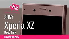 Sony Xperia XZ Deep Pink Unboxing [4K]