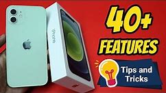 iPhone 12, 12pro, 12 mini, 13, 13 mini , iPhone 11 Tips and Tricks | Top 40+ best Features of iPhone