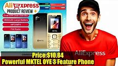MKTEL OYE 3 Feature Phone: The Ultimate Senior Cell Phone with Dual SIM, Strong Torch, and
