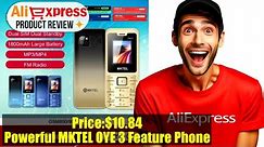 MKTEL OYE 3 Feature Phone: The Ultimate Senior Cell Phone with Dual SIM, Strong Torch, and