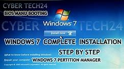 How to download window 7 and install in computer step by step