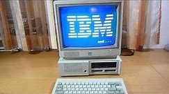 IBM PCjr demo - the unwanted son of the IBM PC - 1983