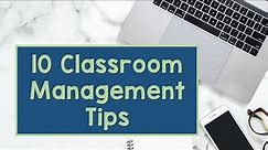 Classroom Management Tips for Middle School Students