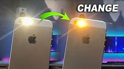 Secret iPhone Feature | Change Flash Light Colour of iPhone With Single Click - CHANGE RIGHT NOW.