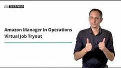 Amazon Manager In Operations VJT Assessment Prep [2024]