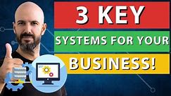 3 Tips in Creating Systems For Your Business!