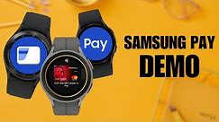 How to use Samsung Pay on Samsung Galaxy Watch 4/5/6 series !