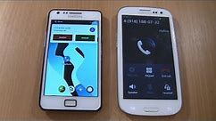 Over the Horizon Incoming & Outgoing call at the Same Time Samsung Galaxy S3 white +S2 android 11