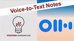How to Use Otter for Note-Taking