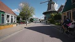 6K Virtual Cycle Rides - Unesco Windmill Park - Zaanse Schans The Netherlands