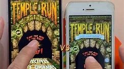 iPhone se 2020 vs iPhone 5 play temple run