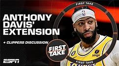 💰 PAY DAY 💰 Anthony Davis can be cornerstone of Lakers franchise! - Chiney Ogwumike | First Take