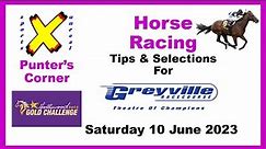 Horse Racing - Free Tips and Selections - Greyville, Durban KZN Saturday 10 June 2023 - Turf