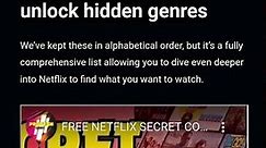 FREE NETFLIX SECRET CODES FOR 2024 (UNLOCK EVERYTHING!) #netflix #freenetflix #netflixcode