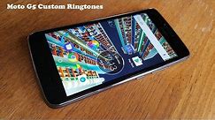 How To Set Custom Ringtones On Moto G5 / Moto G5 Plus - Fliptroniks.com