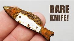Amazing Old Pocket Knife Restoration. Miniature Knife Fish
