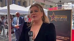 Kelly Clarkson receives a star on the Hollywood Walk of Fame
