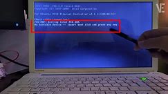 How To Fix No bootable device insert boot disk and press any key in Old Laptop And Pcs (Toshiba, Ace