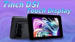7 Inch Touch Screen, DSI LCD Display, Portable IPS Capacitive Touchscreen, Monitor for Raspberry Pi