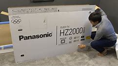 Panasonic HZ2000 OLED TV Unboxing + Picture Settings